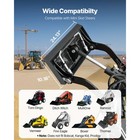 Uimoso 1 4  Skid Steer Mount Plate 2  Receiver Loader Hitch Mini Quick Tach 24 