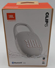 Jbl Clip 5 Portable Waterproof Bluetooth Wireless Clip On Speaker  white 
