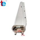 New Chrome Straight Spring Loaded Mud Flap Hanger 2 5  Bolt Spacing 30  Length