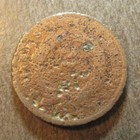 1864  U s  Two Cent Piece    Corroded   -  p4730 