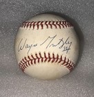 Wayne Gretzky Signed Autographed American League Baseball Coa  Pefect Sig