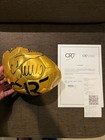 Cristiano Ronaldo Signed Limited Edition Gold Ballon D   or     Cr7 Museum Certified