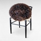 Genuine Sheepskin Rug Xxl Thick Lofty Natural Brown 50  X 32 