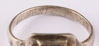 Ring Ww2 Handmade Engraving Memento Mori German Iron Cross Wwii Military Ww1 Art