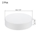 2 X Round Foam Cake Dummy 8 Inch X 2 Inch Circle Dummy Cake Set For Wedding