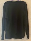 Gildan Ultra Cotton Size L Black Long Sleeve Crew Neck Cotton Graphic Quote Tee