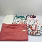 Baby Cloth Pocket Diapers 6 Pack   6  Bamboo Inserts Washable Reusable W wetbag