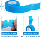24 Pack Self Adherent Cohesive Wrap Bandages 1 Inches X 5 Yards  First Aid Tape