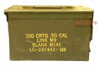 Original  50 Caliber 5 56mm Military Ammo Can M2a1 50cal Metal Ammo Can Box Vgc