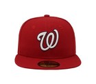 New Era 59fifty Cap Washington Nationals Kids Boys Authentic 2016 Red Game Hat