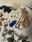 Vintage Costume Jewelry Lot 175 Pieces  Necklaces Earrings Bracelets Rings 925