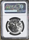 2025 W  25 Palladium Eagle Ngc Pf-70fdoi Reverse Proof High Relief