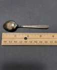 Thune Sterling Silver 92 5   Tea Spoon sugar Spoon Enamel Purple violet  