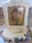 Antique 1920 s Art Deco Heavy Metal Silhouette Book Ends