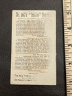 Ny   London Chemical Co  Dr Bell s Balsam Blood Purify Victorian Era Trade Card 