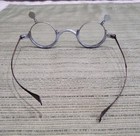 Vintage Early 19th Century  Optometrist Opthalmic Trial Frame W 2 Trial Lenses