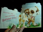 Vintage  someones Thinking Of You - Motion  Pop-out    Birthday Greeting Card