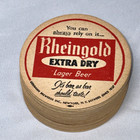 Vintage Rheingold Extra Dry Lager Beer Coasters  new York Ny  lot Of 30   Unused