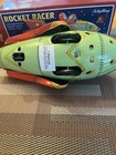 Vintage Wind Up Tin Toy Rocket Racer In Original Box Made In China And It Works
