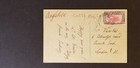 1918 French Somali Coast London England Djibouti Rppc Real Photo Postcard Cover