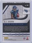A j  Brown Rookie Card 2019 Prizm    Rc Titans Football Aj Philadelphia Eagles