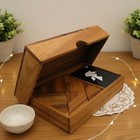 Logic Tangram Set With Play Cards Wooden Puzzle Game