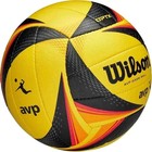Wilson Optx Avp Official Beach Volleyball     Pro Game Ball     Black yellow     New