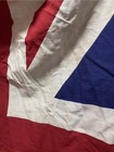 Vintage Union Jack Flag Large Cotton England Boat Flag Uk Stamped British Made