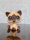 Lps Littlest Pet Shop Custom Siamese Kitten Cat Hand Painted Ooak Art