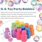 U  S  Toy Neon Party Bubbles  Bubbles For Kids W wands And Bottles To Blow   