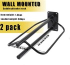 Heavy Duty Saddle Rack With Pad Bar wall Mounted Saddle Stand Saddle Pad Rack
