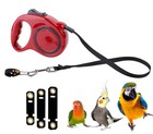 Retractable Bird Leash  9 8ft Anti-bite Bird Harness  Adjustable Parrot Harne   