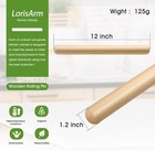 11 5-inch Wooden Rolling Pin For Baking French Wood Rolling Pin Wood Kitchen    
