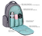 Diaper Bag Backpack Travel Bag Multi Compartment Storage Convenient Organizer