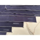 Vintage Northwest Airline Blue Linen Cloth Napkins Set Of 8