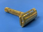 Gillette 1940 s Aristocrat Fat Handle Tto Gold De Safety Razor No Date Code