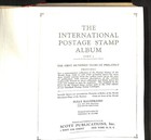 Scott International Stamp Album  Worldwide To 1840-1940  Several Hundred Stamps