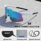 2026 New Cycling Glasses Uv400 Protection  Anti-fog  Sports Sunglasses Techno
