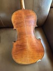 Violin Full Size 4 4 No Label    old   