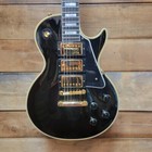 Gibson Custom Shop  57 Les Paul Custom Triple Humbucker - Black W  Hard Case