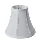 Set Of 8 Clip On 5  Small Bell Shades For Chandelier  white 