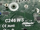 Asrock Motherboard C246 Ws   No Cpu