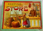 Antique Ca 1890 Game Of Keeping Store By J  H  Singer Believed To Be Complete