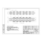  25h Heavy Duty Roller Chain X 10 Feet   2 Connecting Links   Same Day Shipping
