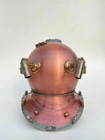 Marine Scuba Diving Us Navy Copper Antique Helmet Mark V Divers Helmet Best Gift