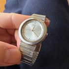 Seiko 80s Quartz Circle Santos Chariot Vintage 1984 Authentic