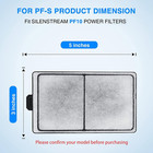 12 Packs Pf-s Filter Cartridge For Pf10 Power Filters  Only Fit To Model Pf10 Po