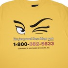 Raised By Wolves You Just Proved Tee T-shirt Gold Yellow