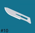 100pcs box Sterile Surgical Carbon Steel Blades Scalpel Handle Dental Instrument