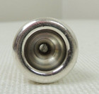 Vintage Frank Holton   Co  7c Trumpet Mouthpiece Silver Plated Clean   Sanitized